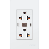 Royu WD933 Duplex GFCI Outlet Set 20A (Wide) | Royu by KHM Megatools Corp.